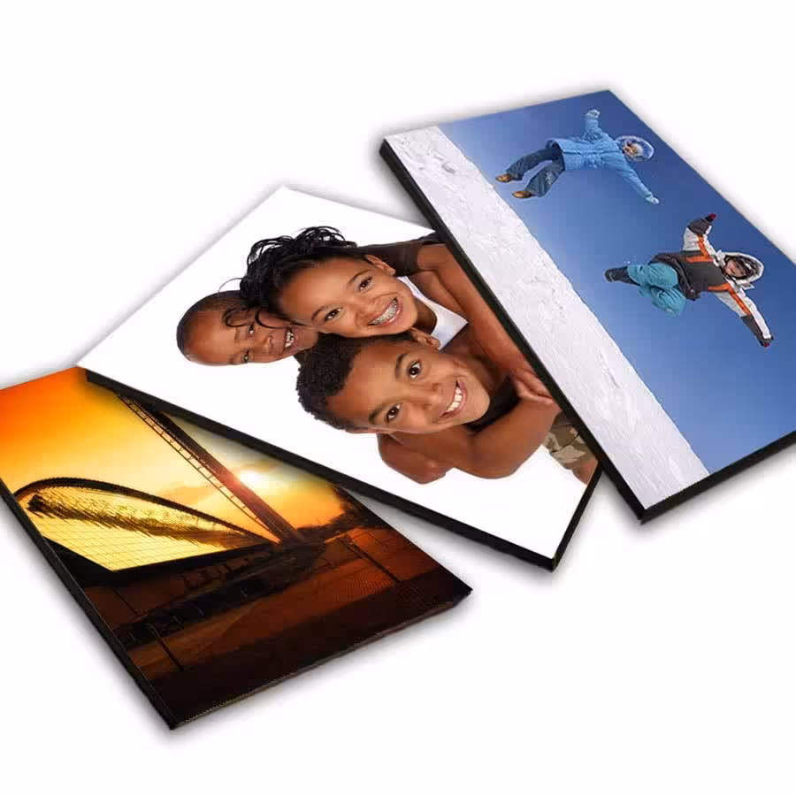 چاپ عکس مخمل و شاسی 20در30