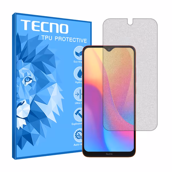 گلس شیائومی Redmi 8A مدل هیدروژلی مات برند تکنو کد S