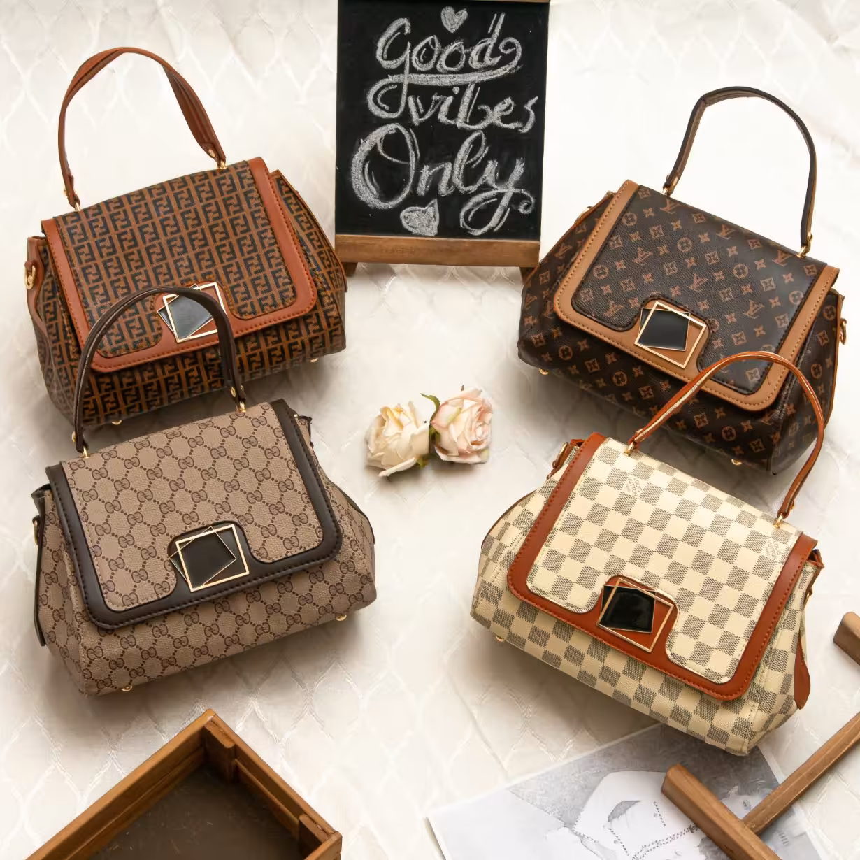 کیف دخترانه و زنانه چرم مارک