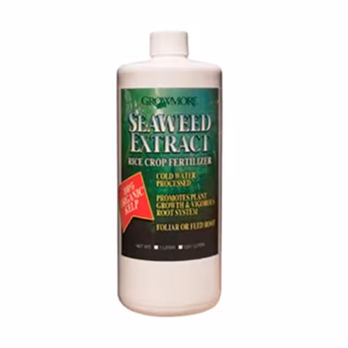 کود جلبک دریایی و ریز مغذی گرومور  مدل seaweed axtract حجم 1 لیتر