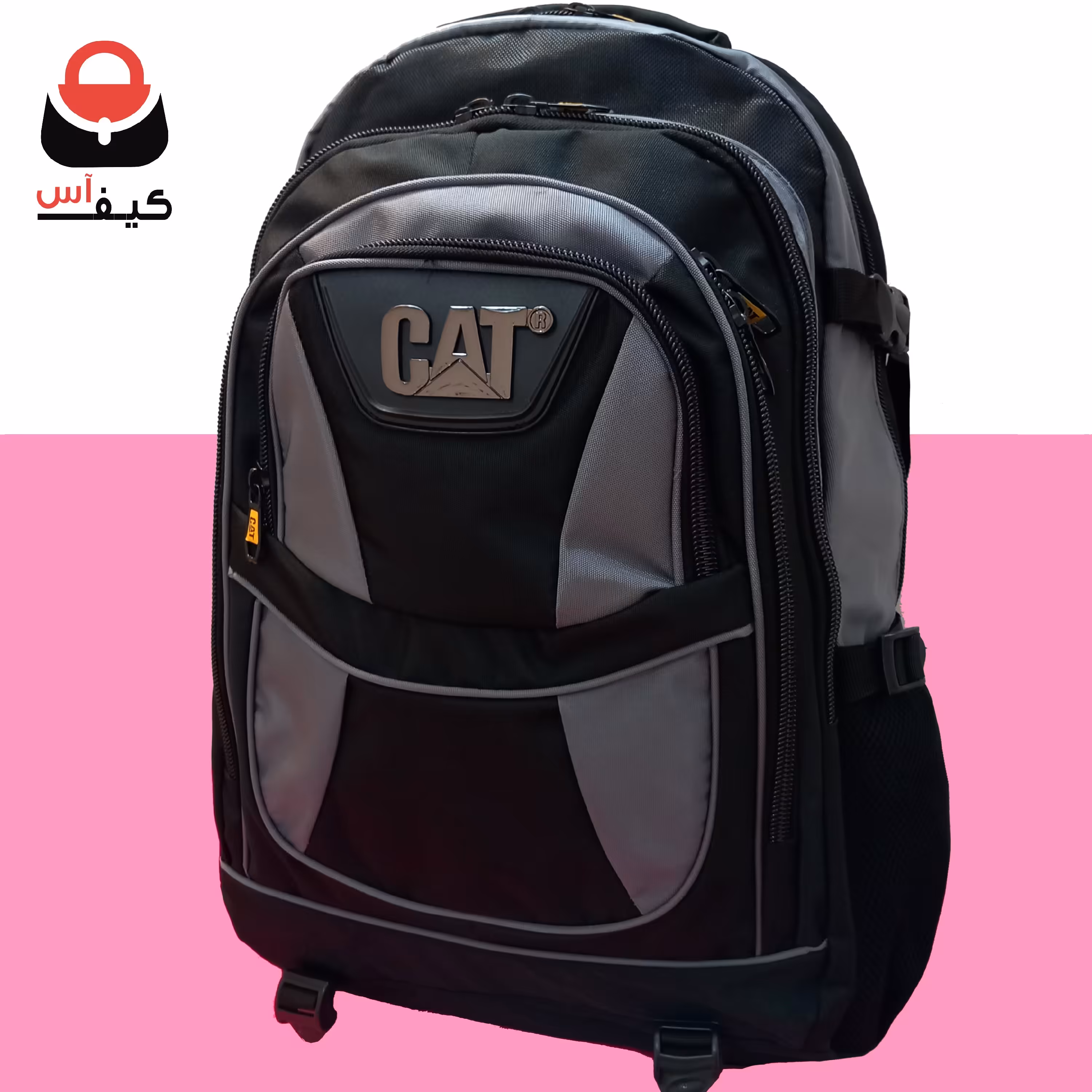 کوله پشتی بزرگ و حرفه ای گردشی کتcat  جنس اعلا اسپورت تفریح و مسافرت و اربعین
