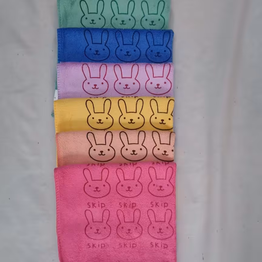 دستمال خرگوشی 30*30 