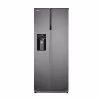 یخچال فریزر ساید بای ساید ایکس ویژن مدل HS550 (استیل)