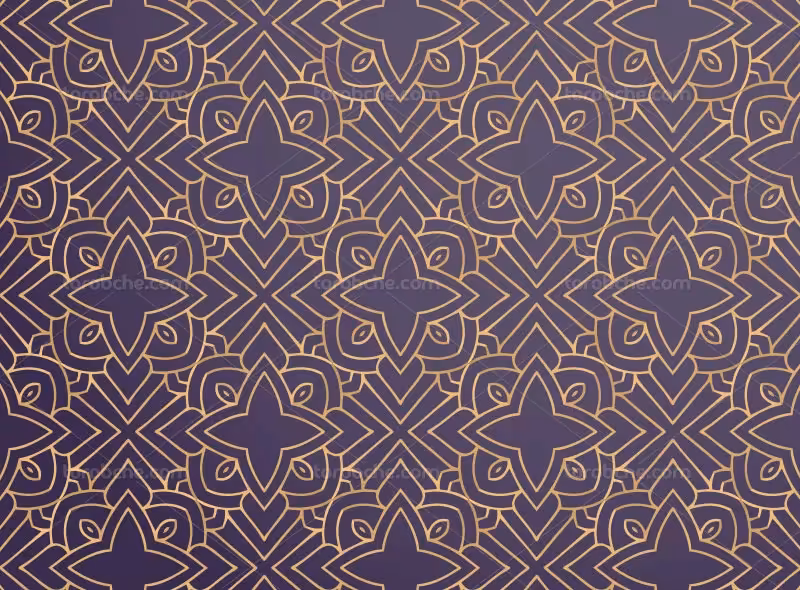 وکتور بک گراند سنتی طلایی رنگ | گرافیک با طعم تربچه