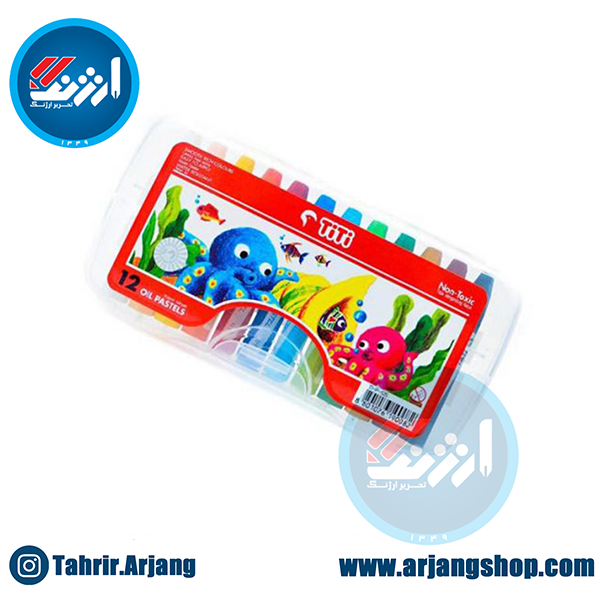 پاستل روغنی تی تی 12 تایی