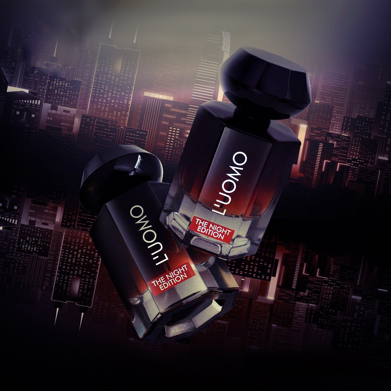 ادکلن ایو سن لورن لانویت دی لهوم فراگرنس فرگرانس Fragrance Yves Saint Laurent La Nuit de LHomme Luomo The Night edition