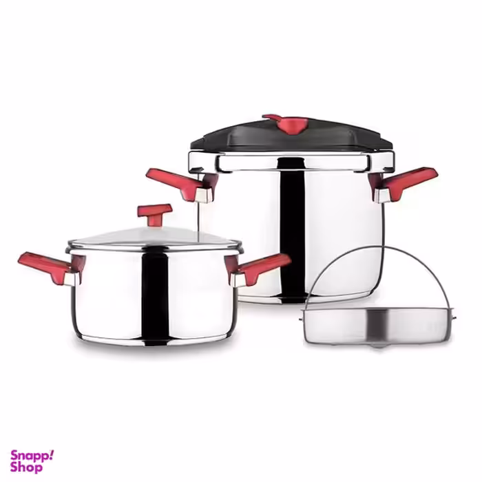 زودپز دوقلو کاندید مدل هلیوس گنجایش 4 و 6 لیتر