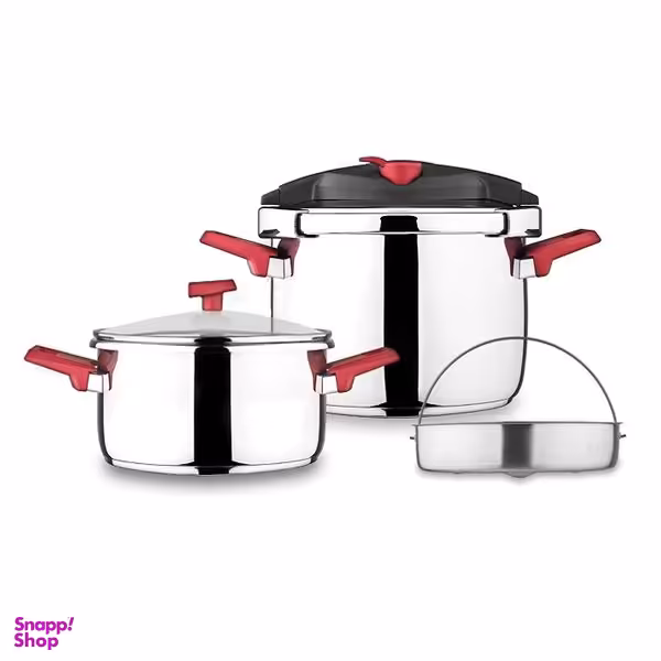 زودپز دوقلو کاندید مدل هلیوس گنجایش 4 و 6 لیتر