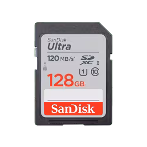 کارت حافظه سن‌دیسک Sandisk SD 128GB 120MB/S Ultra SDXC UHS-I