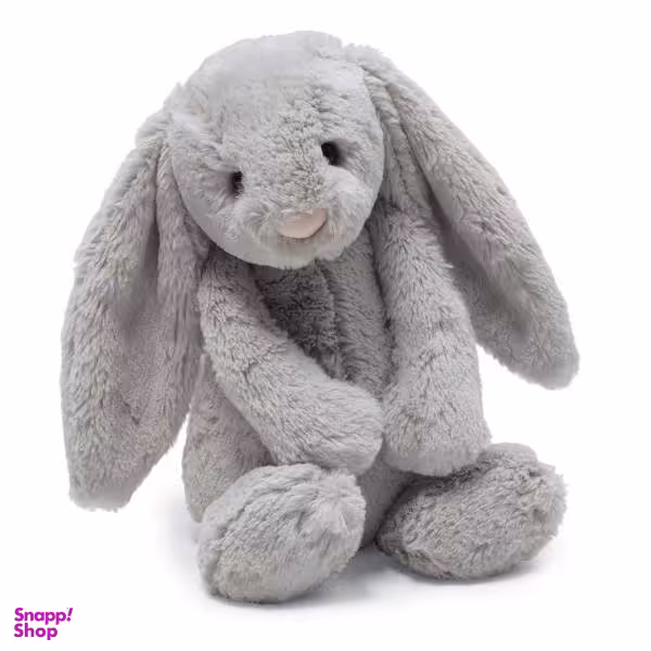عروسک خرگوش مدل Gray Jelly Cat ارتفاع 25 سانتی متر