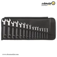 ست آچار دو سر تخت سرکج F اشتایویل 15 عددی مدل ELECTRIC 12/15