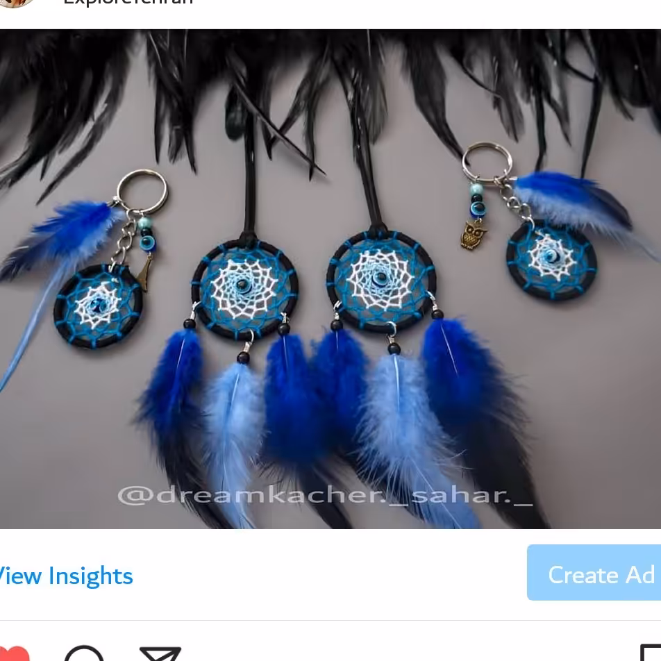 ست کامل اویز ماشین و جاسوئیچی سایز کوچک مدل چشم نظر با ارسال رایگان