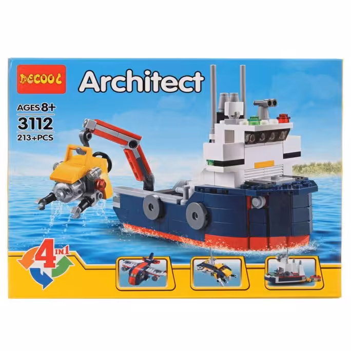 لگو کشتی 4 مدل 213 قطعه JISI 3112