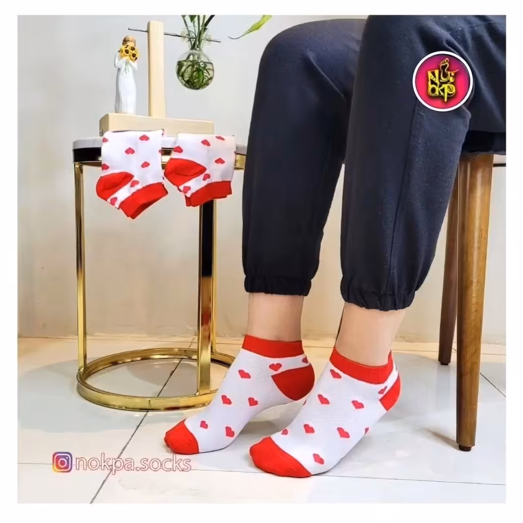 جوراب مچی قلب منظم