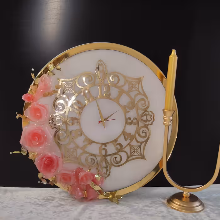 ساعت دیواری رزینی