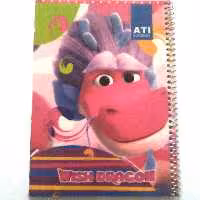 دفتر 80 برگ طرح اژدهای آرزو برند ATI 