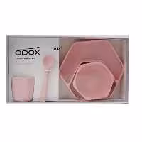 ست ظرف غذا خوری 4 تکه ادوکس سیلیکونی تمام ژلاتین چند قسمتی Odox