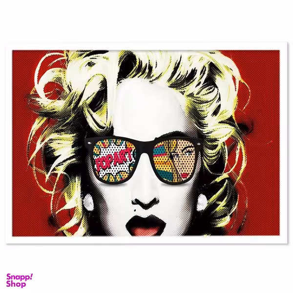 تابلو بکلیت طرح مدلینگ عینک مدل W-14726