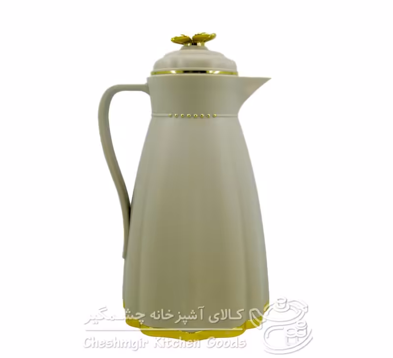 فلاسک 1 لیتری رنگی داخل شیشه مدل DR100k