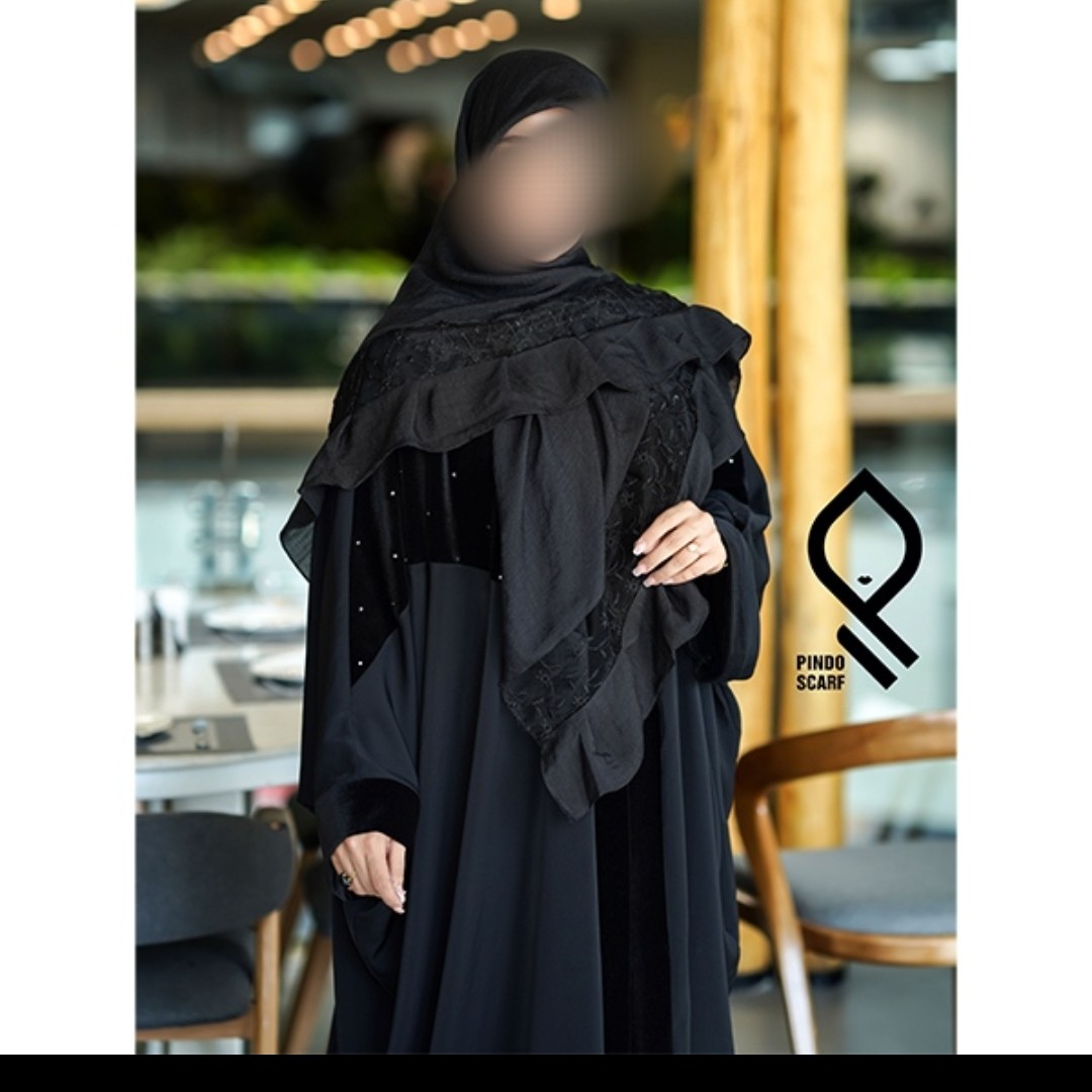 روسری اسلپ گیپور  دار