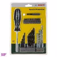 مجموعه 27 عددی سر پیچ گوشتی و مته بوش (Bosch) مدل 2607017201