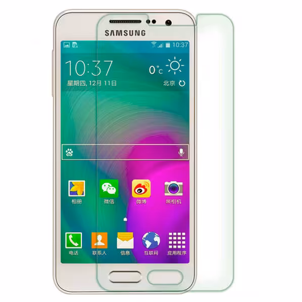 گلس شیشه ای Samsung A3