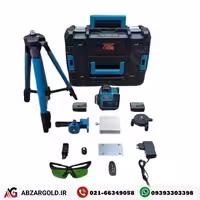 تراز لیزری چهار بعدی 16خط نور سبز باس