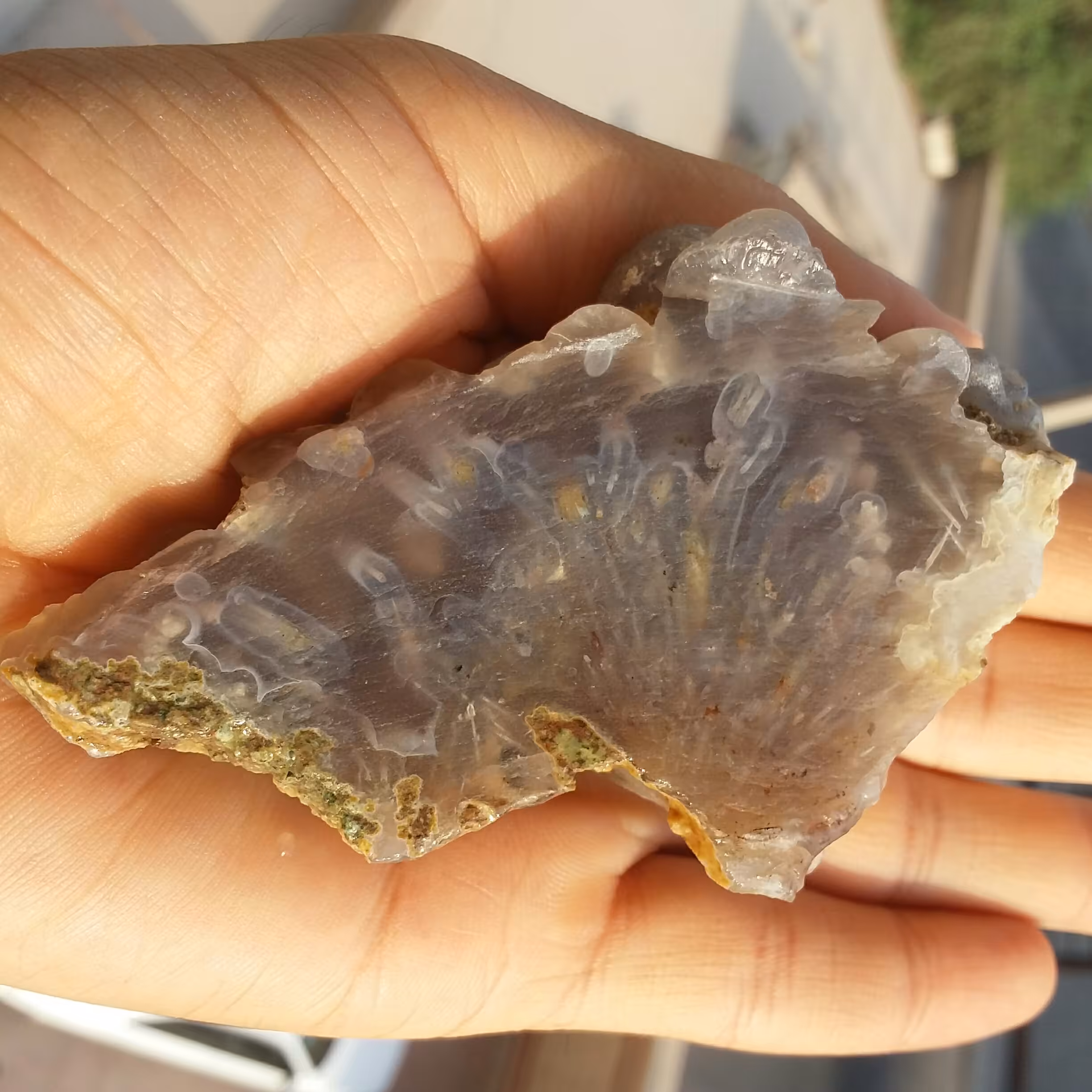 اسلایس سنگ راف عقیق رتایل فوق العاده زیبا 100 در 100 طبیعی شااااهکار خلقت تابلو نقاشی طبیعی
بی نظیر خا ا اص