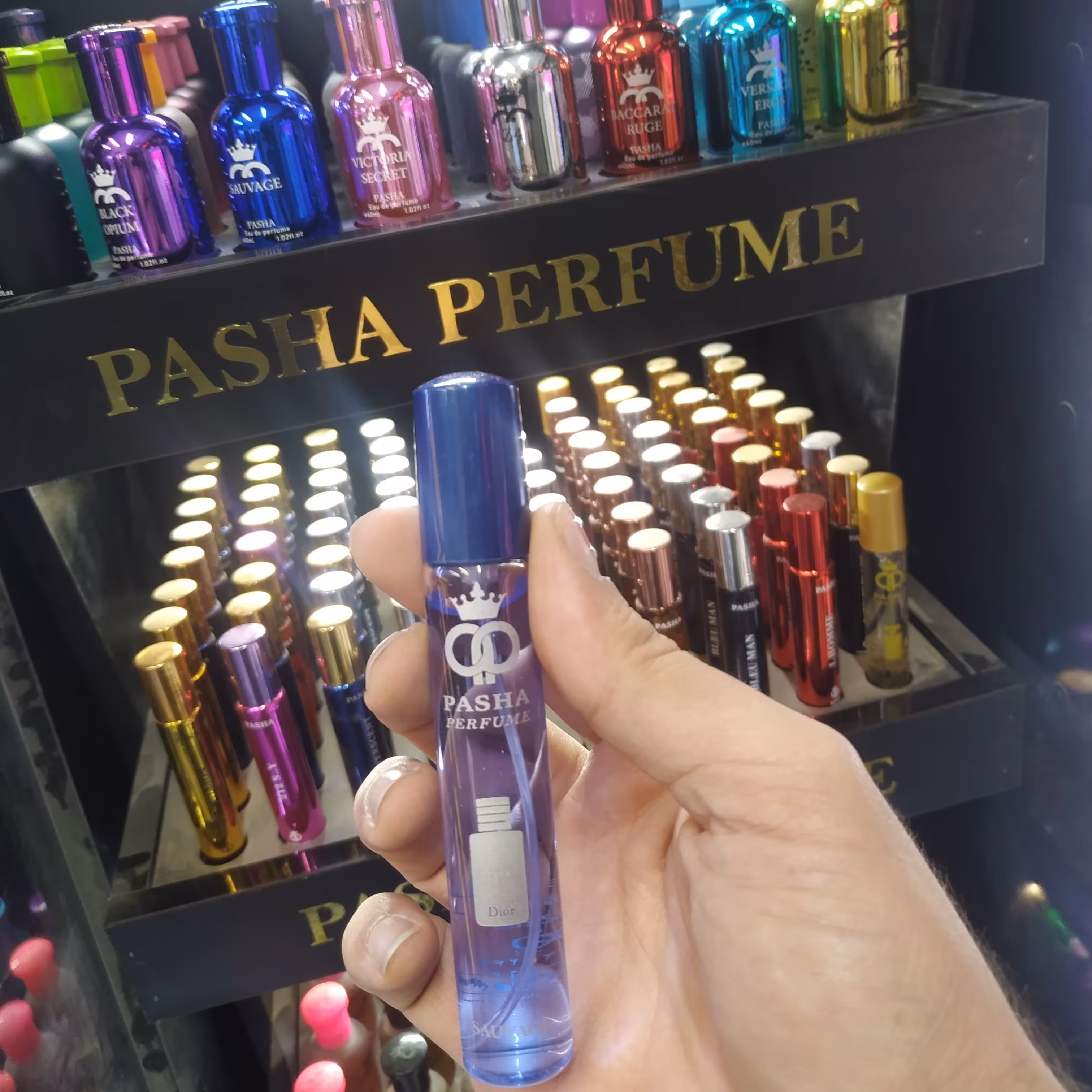 عطر جیبی رایحه ساواچ (ساویژ) برند پاشا
