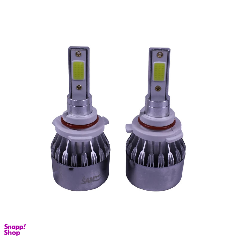 هدلایت لامپ خودرو سام مدل U10 پایه 9005 بسته 2 عددی