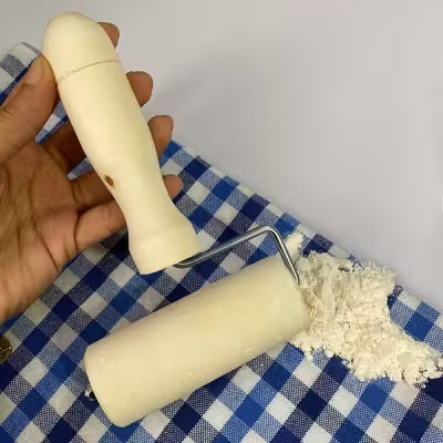 وردنه چوبی دسته دار