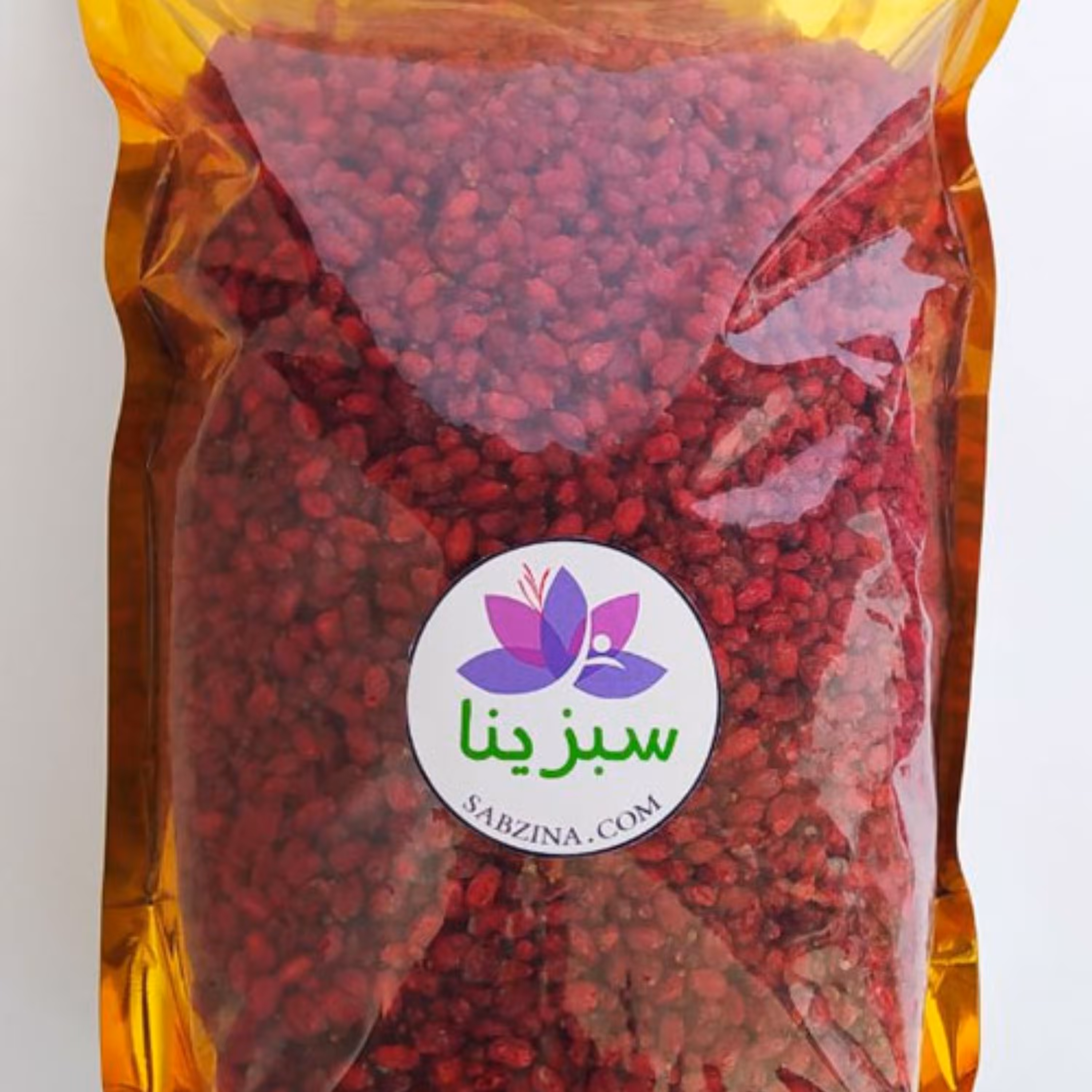 زرشک پفکی با بسته بندی زیپ دار 500 گرمی