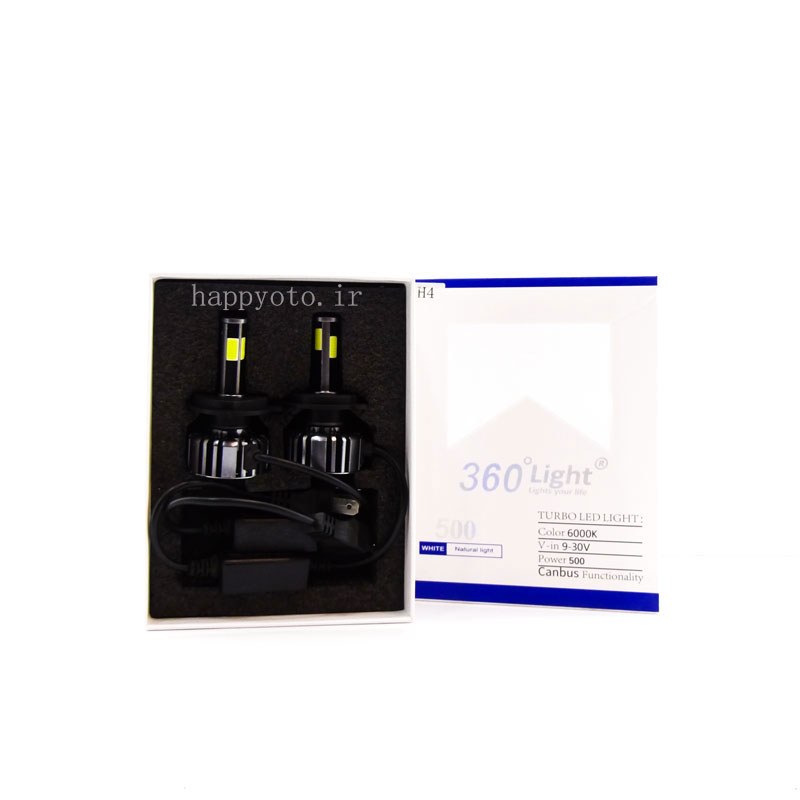 هدلایت 360 مدل 4طرفه (پایه H4)