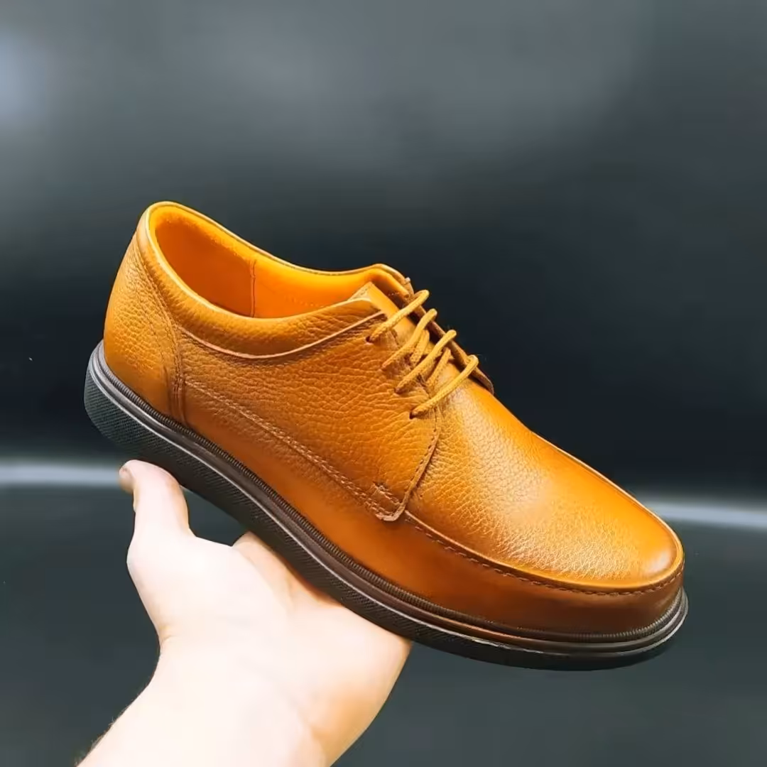 کفش اسپورت طبی چرم مردانه  کد 4534