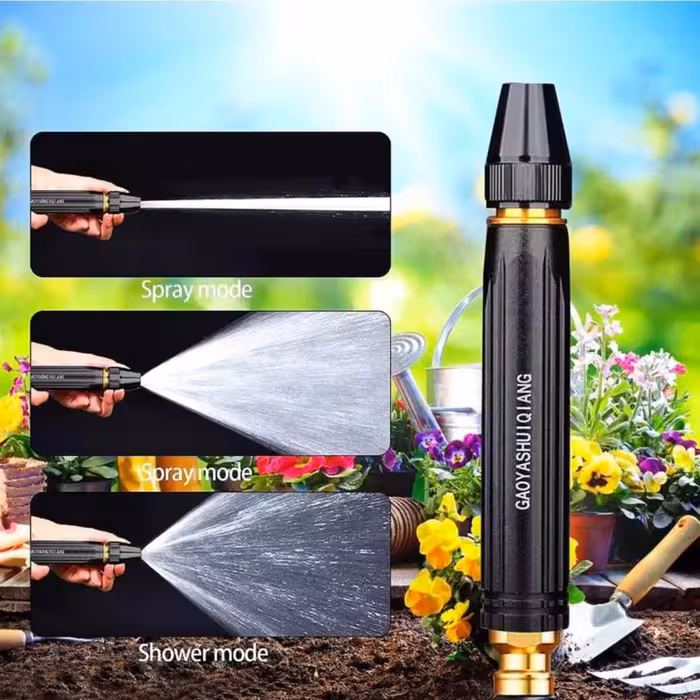 نازل کارواش خانگی سرشلنگی فشار قوی قابلیت تغییر پاشش کیفیت بالا