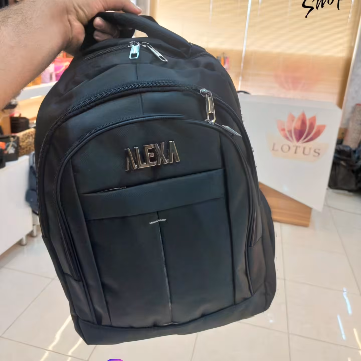 کوله دانشجویی جنس اعلا 4 زیپ سایز بزرگ رنگ مشکی در تبریز