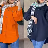 مانتو الیاف بسیار دلبر و شیک