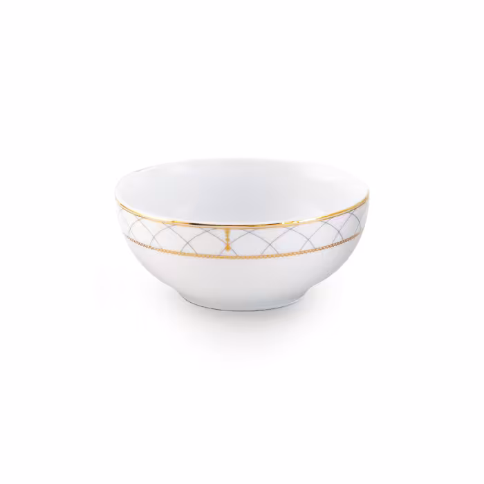 سرویس آبگوشت خوری زرین 6 نفره طرح روما (6 پارچه)