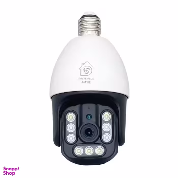 دوربین مداربسته هوشمند لامپی چرخشی مدل XMEYEPLUS BAT