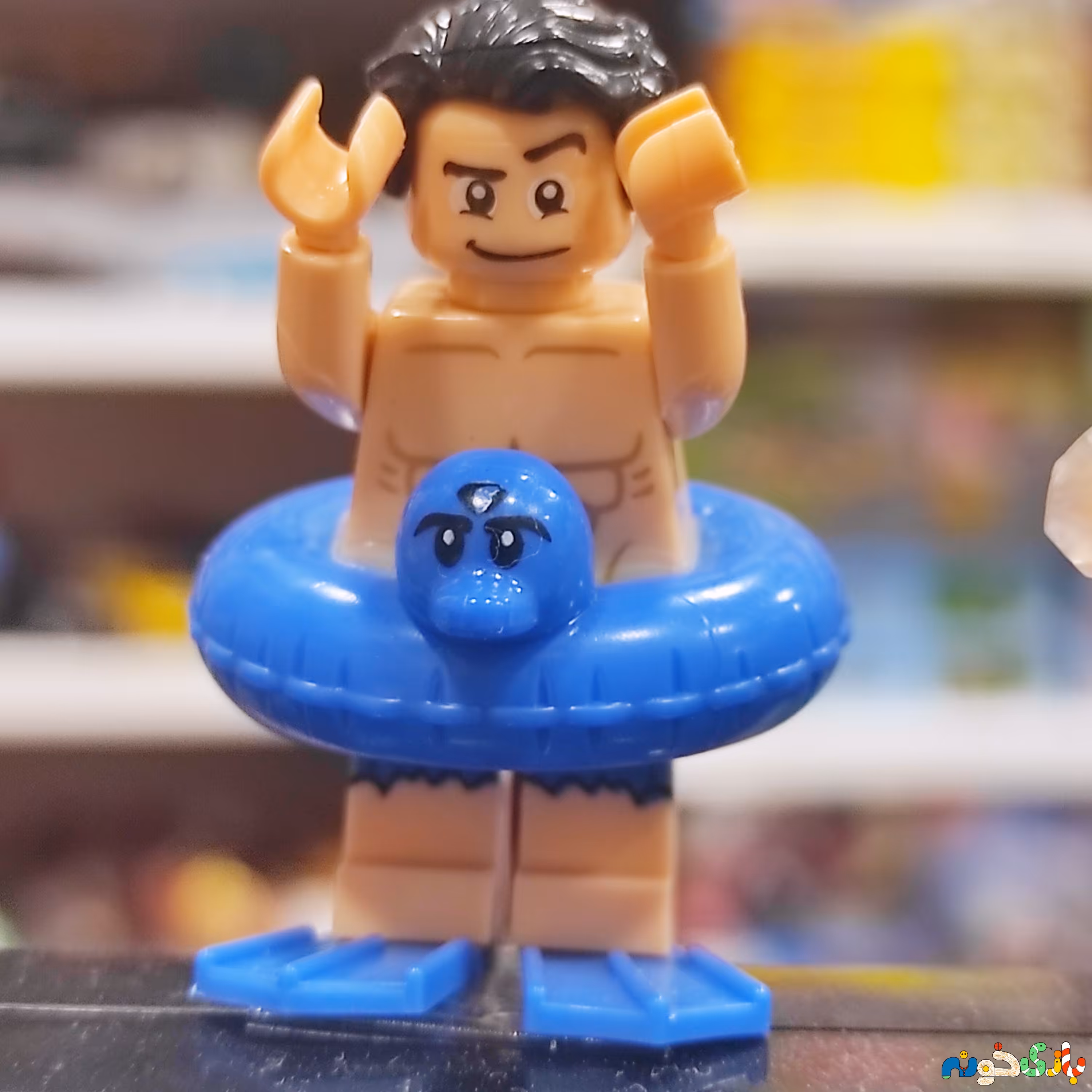 اسباب بازی لگو مینی فیگور  شخصیت های قهرمانان تیوپ دار وارداتی ارتفاع 4 سانت 