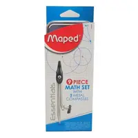 خرید ست پرگار و رسم 9 تکه مپد مدل Essentials جعبه فلزی کد 194609
