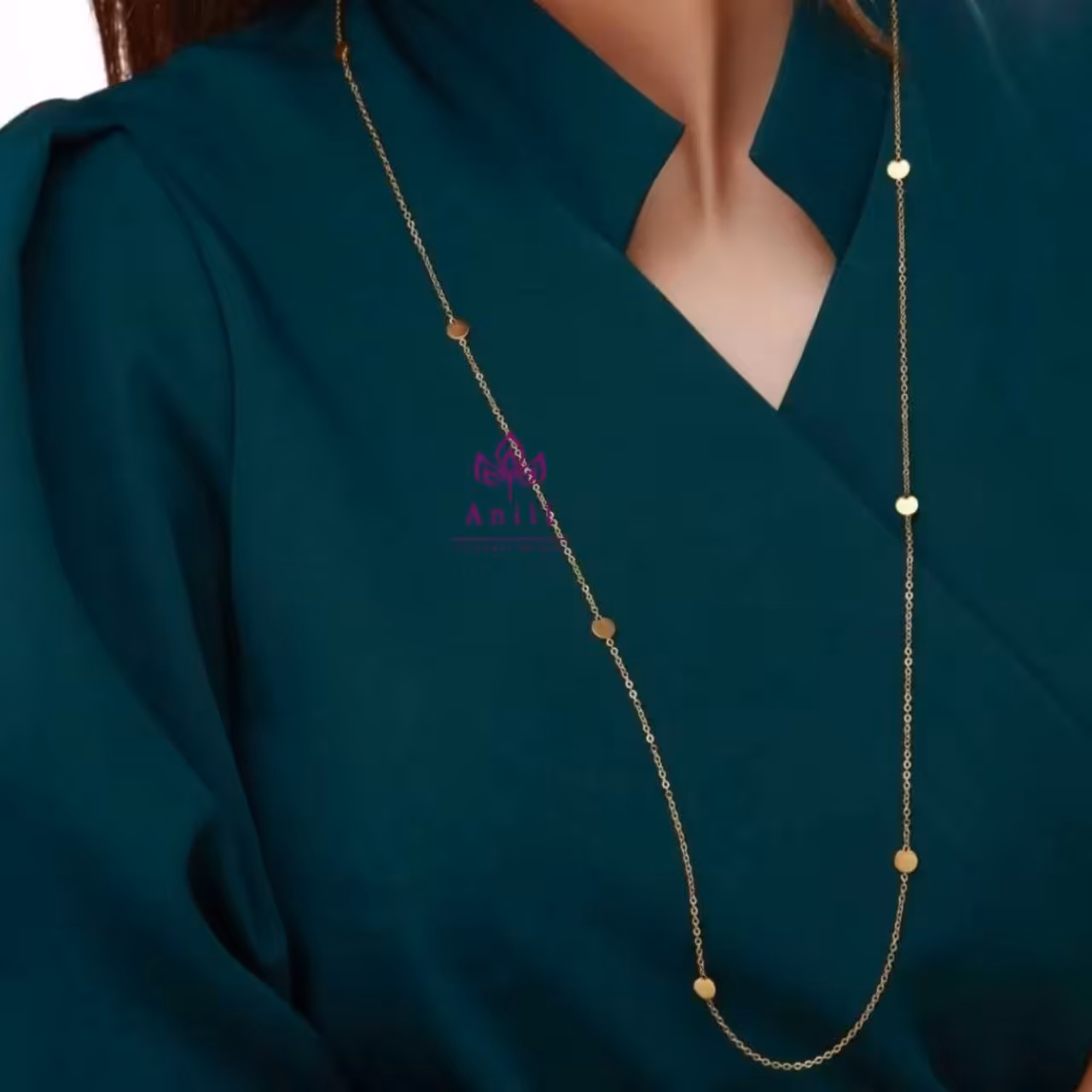 گردنبند رولباسی استیل ،کد461