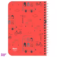 دفتر 40 برگ سیمی الیپون (Elipon) کد 2141306