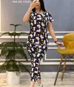 ست تیشرت شلوار عروسکی