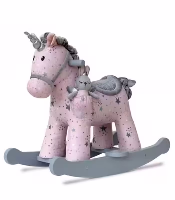 راکر اسب تک شاخ سِلِست وفای (9 ماه به بالا) Little Bird Told Me Celeste & Fae Rocking Unicorn