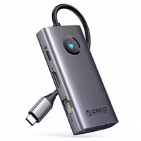 هاب تایپ سی 6 در 1 اوریکو PW11-6PCR-GY-EP