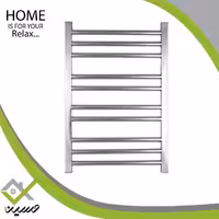 حوله خشک کن رومینا فولادی آبکاری کروم 80 سانتی (هزینه ارسال پس کرایه است)