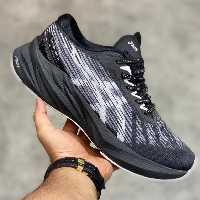 494 کتونی آسیکس زنانه و دخترانه asics رنگ مشکی مناسب ورزش و پیاده روی 