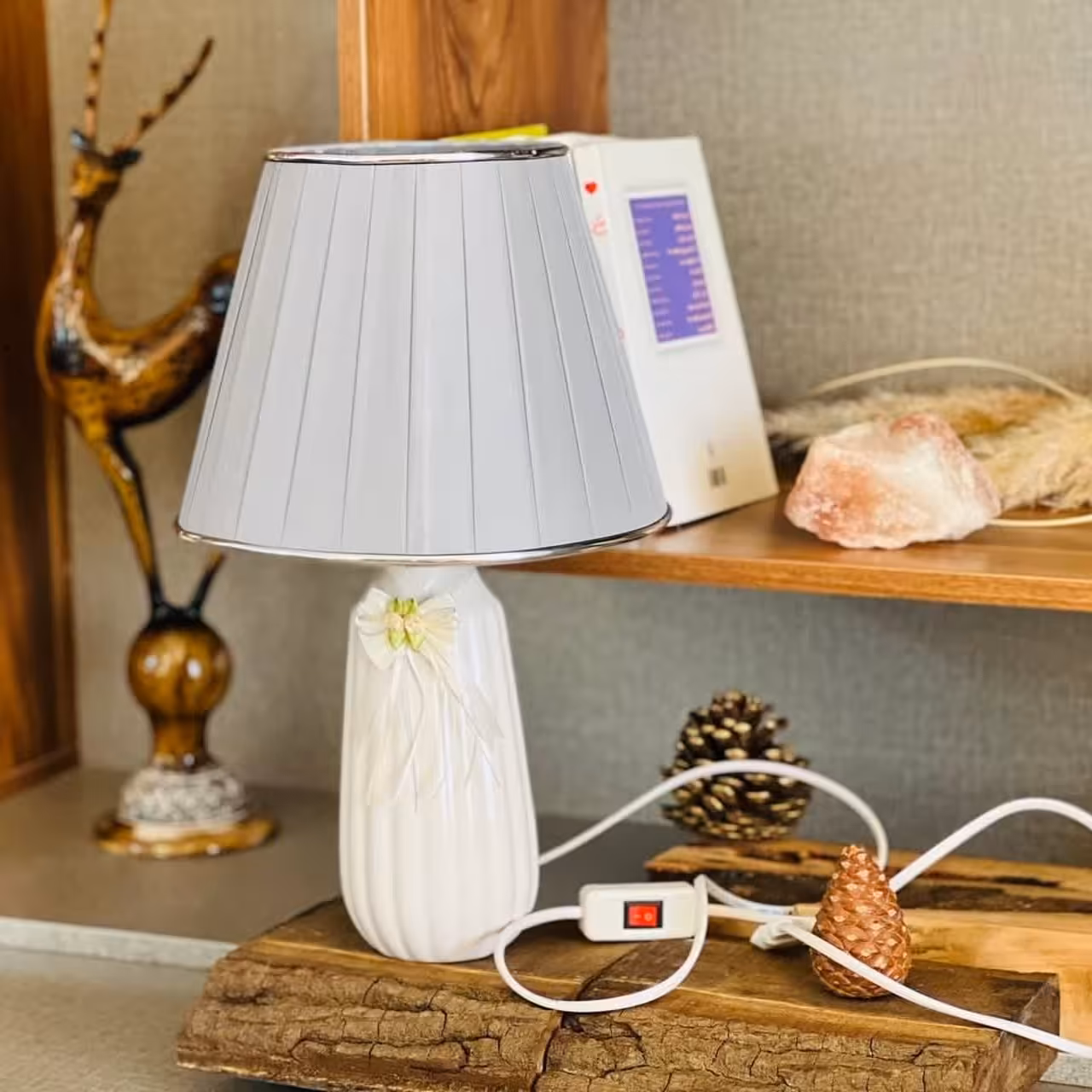 آباژور پایه سرامیکی زیبا