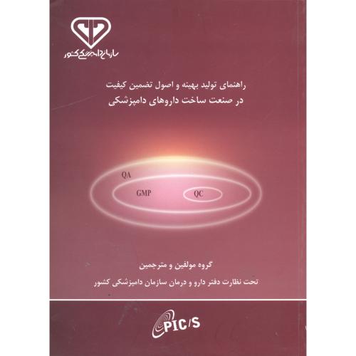 کتاب راهنمای تولید بهینه واصول تضمین کیفیت